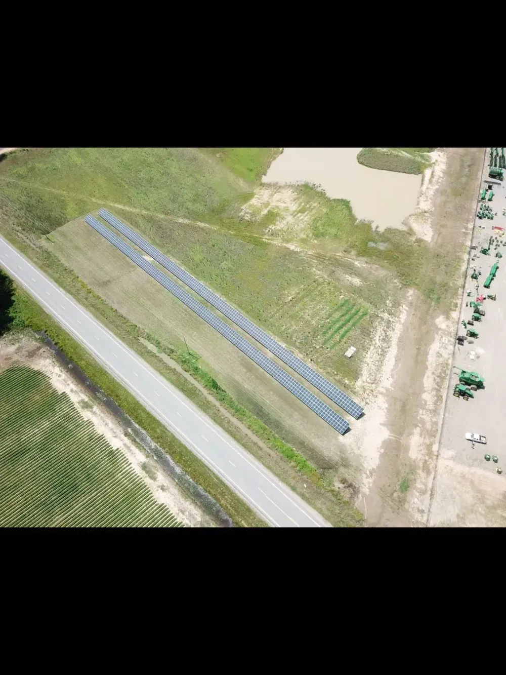 Agricultural System – 256 kW solar installation