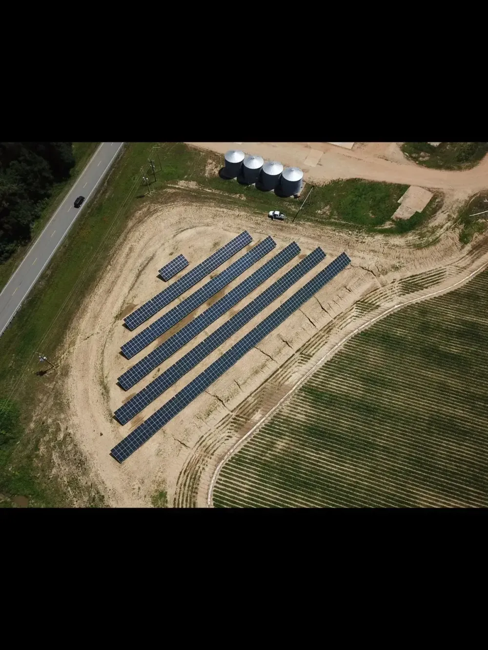Agricultural System – 288 kW solar installation
