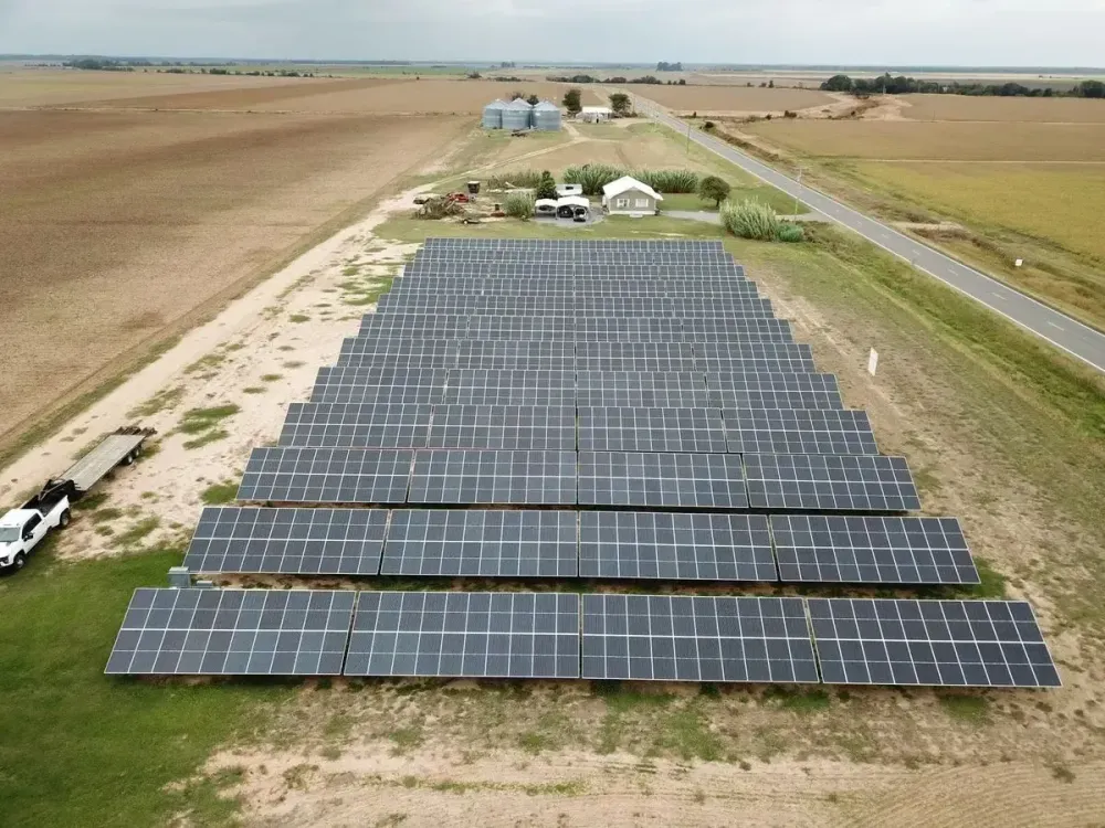 Agricultural System – 388 kW solar installation