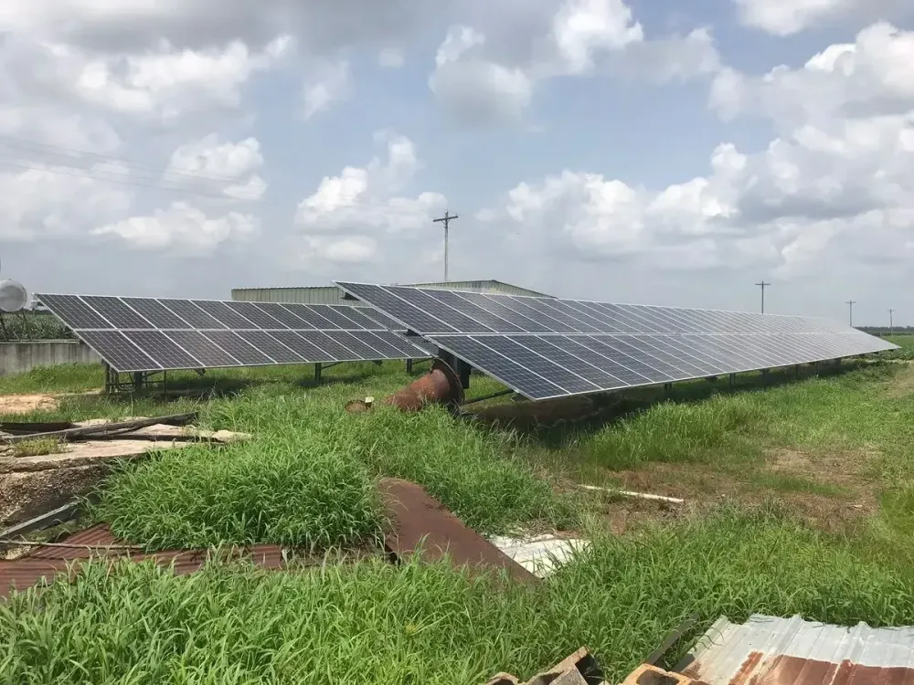 Agricultural System – 100 kW solar installation