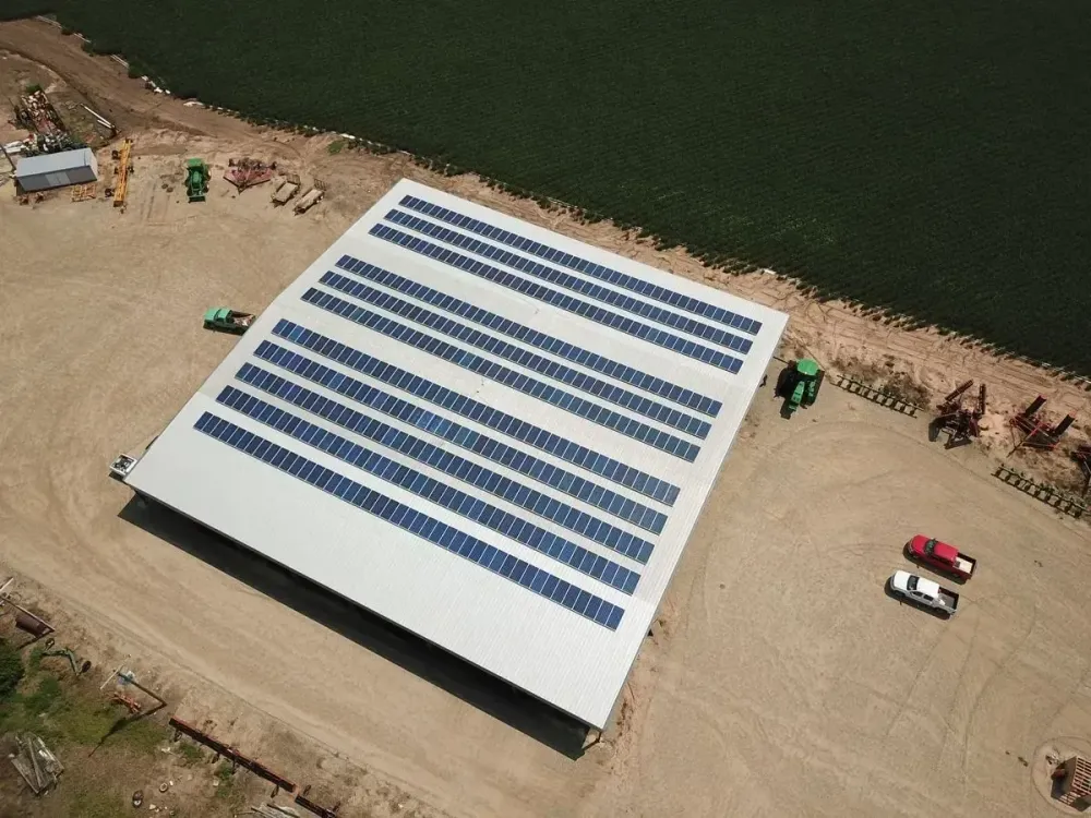Agricultural System – 155 kW solar installation